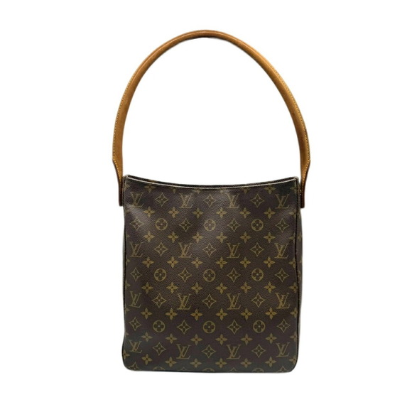 Louis Vuitton Handbags - LOUIS VUITTON Looping Monogram Shoulder Bag Handbag Leather Canvas